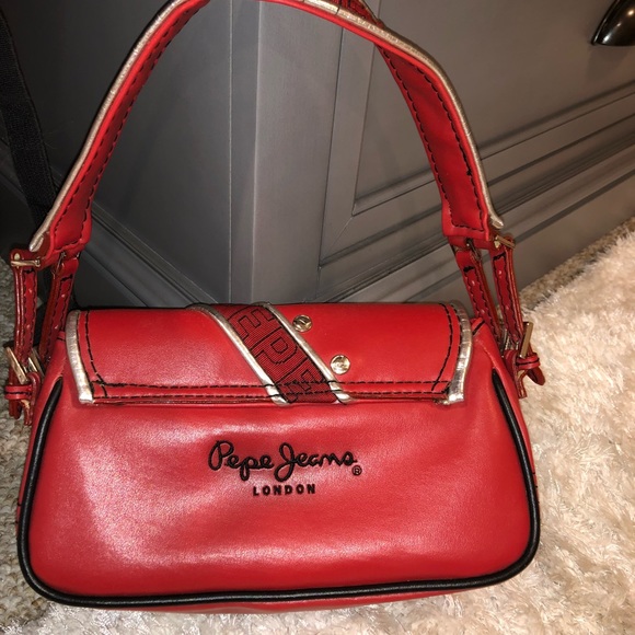 Pepe Jeans red vintage purse - Picture 2 of 4